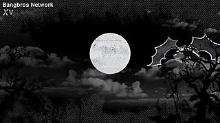 Big Butt Brunette Takes Anal Cumshot