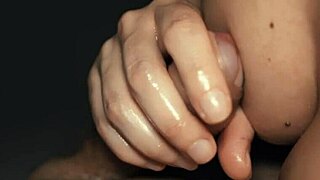Tits, hands, and cum make everything better