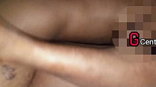 two lovers moan wetly while fucking hidden with a big cock dripping