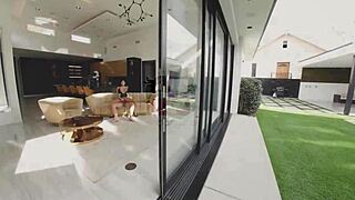 VR Bangers, is Marica Hase catching her husband with slutty Ember Snow in VR?