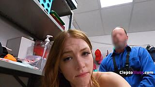 Flag Bearer Meets Back Room Cop Terror But Will He Spare Her