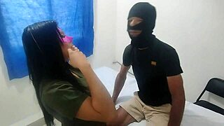 doctor rips clothes for big pussy monster cock