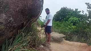 She didn't know pool, but she takes it bent over doggystyle in the car quickie.