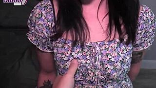 i feel so wet as seth fucks the babysitter nova vixen with a creampie