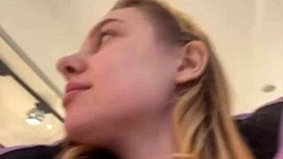 Masturbate In Taxi And Mall With Close Up Orgasms