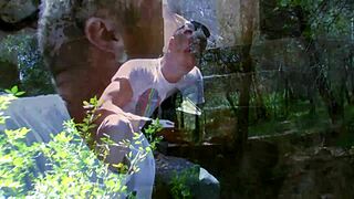 lora row in hardcore amateur outdoor scene