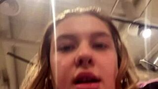 Masturbate In Taxi And Mall With Close Up Orgasms