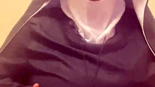 Nun in hazelnut costume on Halloween