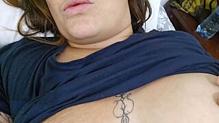 neighbor fills my pussy with cum in exhibitionist flash