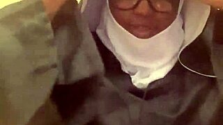 Nun in hazelnut costume on Halloween