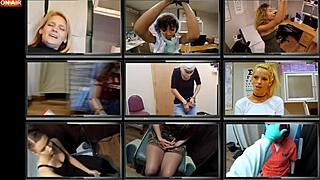 Mya undergoes cheerleading physical backstage