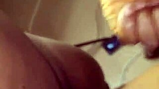 I cum inside her pussy when she gives me doggy