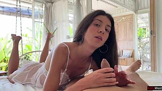 anal fairy grants wishes in multiple positions with foot fetish