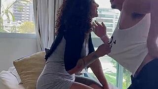 menage with amira daher lana borges paccoo featuring big ass and monster cock