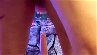 Hey, check Steffi's slutty pussy at this wild masturbation party with huge lips!