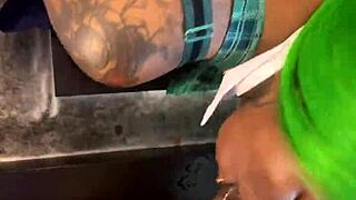 Sucking dick was the only game I wanted to play, an ebony pov session with amateurs leading to orgasm and facial.