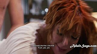 lauren phillips and vince karter share a story about a redhead milf