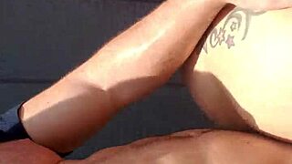 A BBW Latina Performs Deepthroat Blowjob Outdoors With Gagging And Choking.