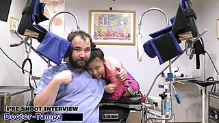 Dr. Tampa's New Sex Slave Raya Nguyen Gets Bondage And Creampie!