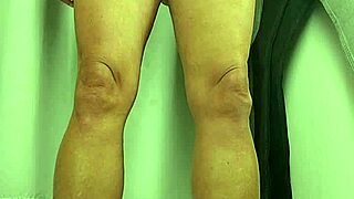 i'm jerking my monster cock naked in the fitting room, oops