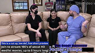 Mya undergoes cheerleading physical backstage