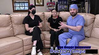 Mya undergoes cheerleading physical backstage