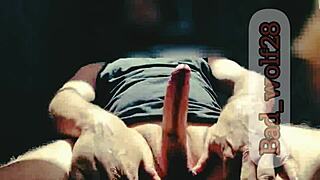 that monster cock is perfect for asian pussy, watch the handjob 😏