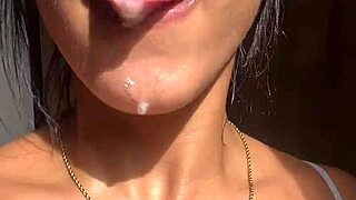 big booty brunette craves stepbrother's cock