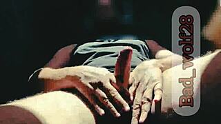 that monster cock is perfect for asian pussy, watch the handjob 😏