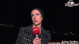 Deutsches skandal casting auf der straße