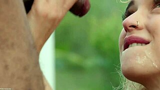 Exotic Babe Geishakyd Feels The Intense Pleasure Of Slurping On Big Black Cock And Taking A Balls Deep Doggy Pounding