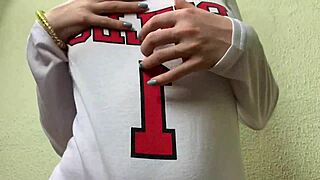 Horny teen teases classmate and gets cum everywhere