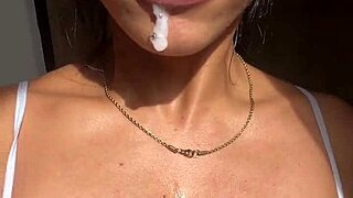 big booty brunette craves stepbrother's cock