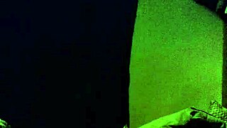 girl is tied up and experiences intense release