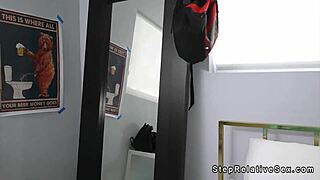 Big tits blonde stepmom fucks monster cock in taboo roleplay!