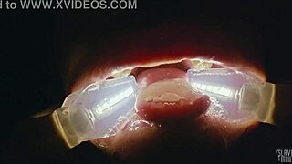 whoa, rebel rhyder takes frozen cum bukkake like a champ! 😲