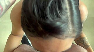 gorgeous petite latina gets into a wild situation, puking and dealing with the mess
