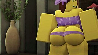 noob slut in bikini gets fucked by femboy