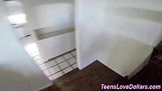 Teenager Engages in Paid Sexual Activity from POV