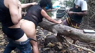 I Took My Wife to Fuck Strangers in the Woods on Halloween!