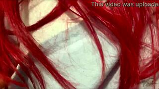 I ate my stepmom in the bathroom, she wanted dick in her ass!