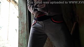 i caught my neighbor masturbating and fucked her hard with a strap-on