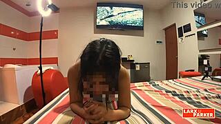 Room Casting 8 Perla Enjoys Cunilingus In Doggy