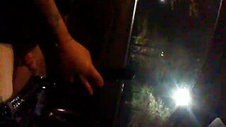 i was alone in the car, jerking off under the public sky, feeling so free