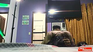 Esther from Chiclayo enjoys the casting session in doggystyle