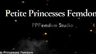 Kira and Sofi facesit in jeans.