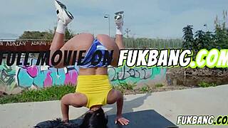 Oily tits fucked in public anal