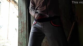 i caught my neighbor masturbating and fucked her hard with a strap-on