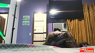 Room Casting 9: Esther from Chiclayo gets her pussy licked in doggystyle bliss