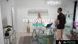 nuru massage with hot blonde masseuse andi avalon